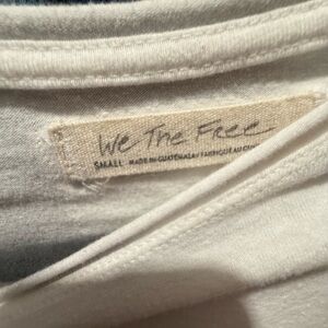 We The Free White Tee